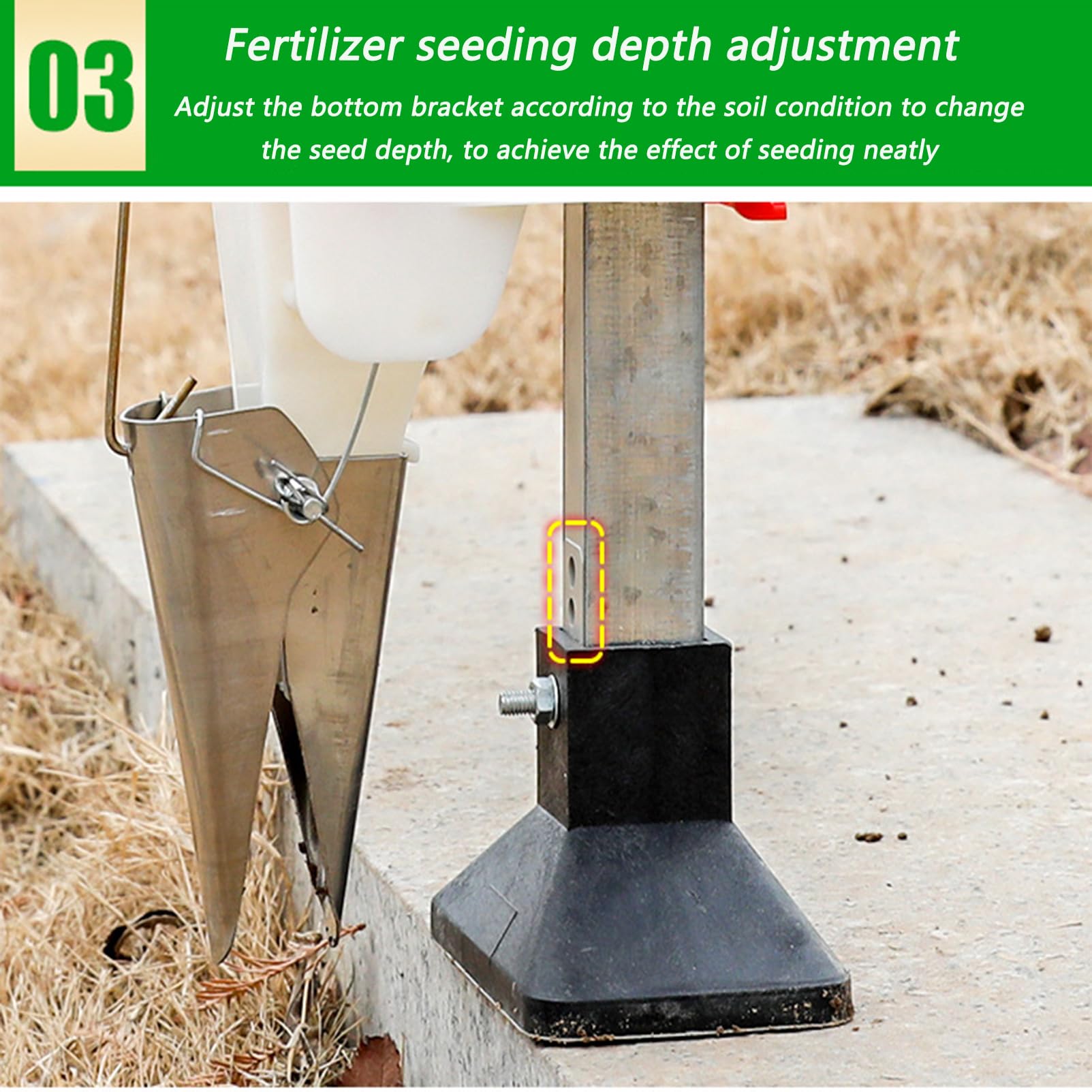 Trapiantatrice per Semenzale,Seminatrice Manuale,Attrezzi da Casa,Piantare Fioriere,Vegetale Seminatrice Piantine Piantatore Attrezzo da Giardino Doppia Maniglia Spugna