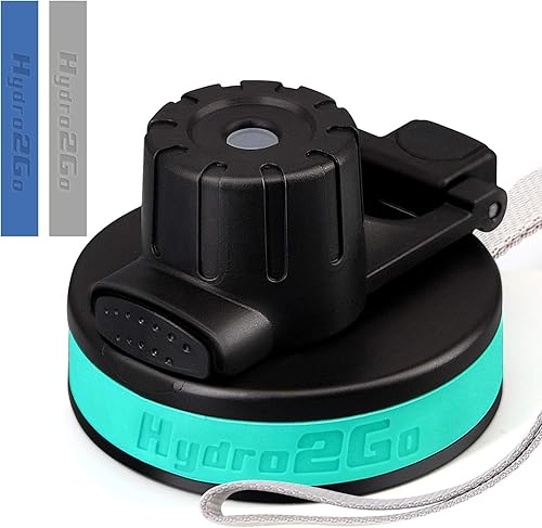 Hydro2Go Tapa de repuesto para botellas Hydro Flask de boca estándar y ascenso moderno simple de 12 a 64 onzas, accesorios para botellas de agua