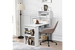 Computer Desk with Shelves: The Perfect Workspace Solution