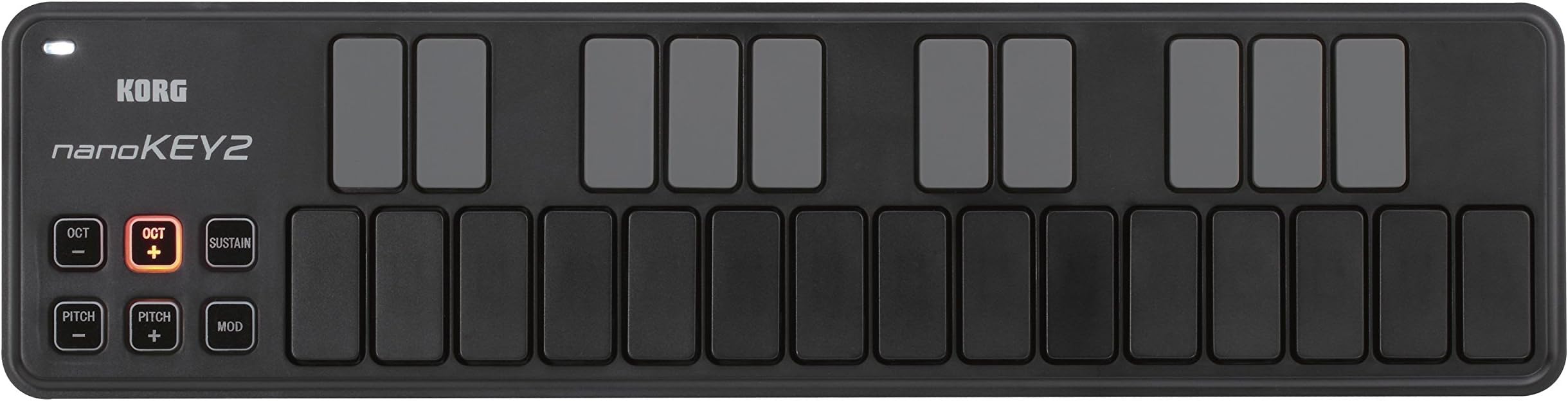nanoKEY2 - USB MIDI Keyboard - 25 Key - Black