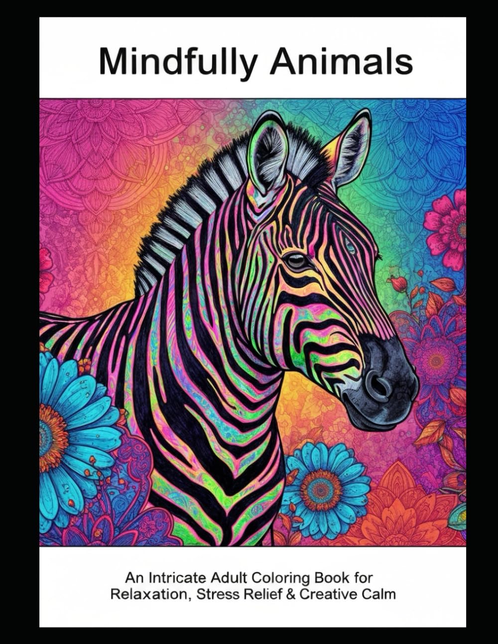 Mindfully - Animals: An Intricate Adult Coloring Book for Relaxation, Stress Relief & Creative Calm: Beautiful Detailed Wildlife Designs for ... Creative Calm (Mindful adult colouring books)