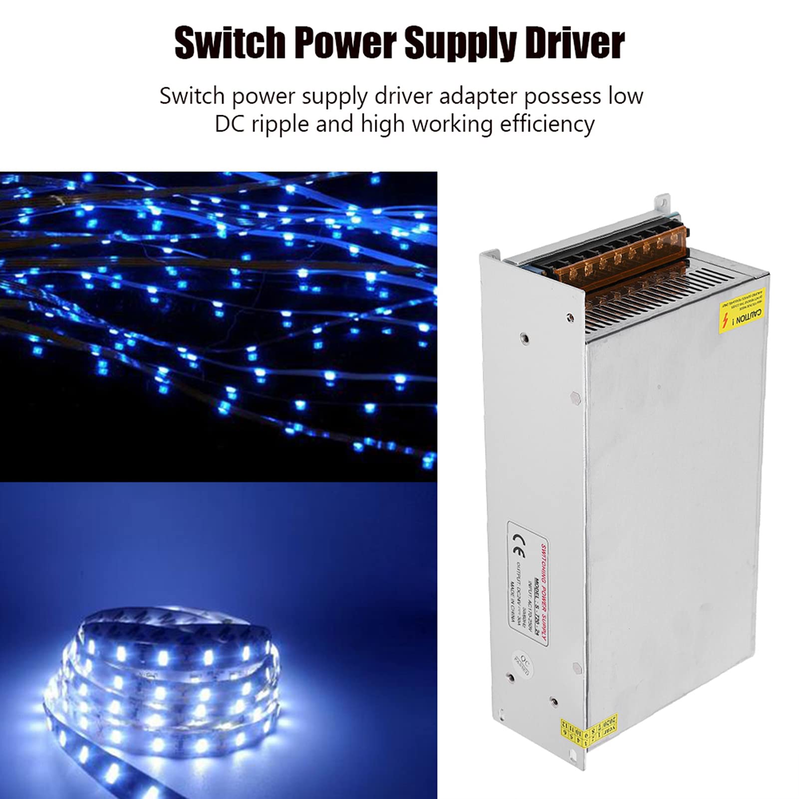 Zasilacz DC24V do Drukarki 3D (S-720-24（24V/30A/720W）AC170-250V)