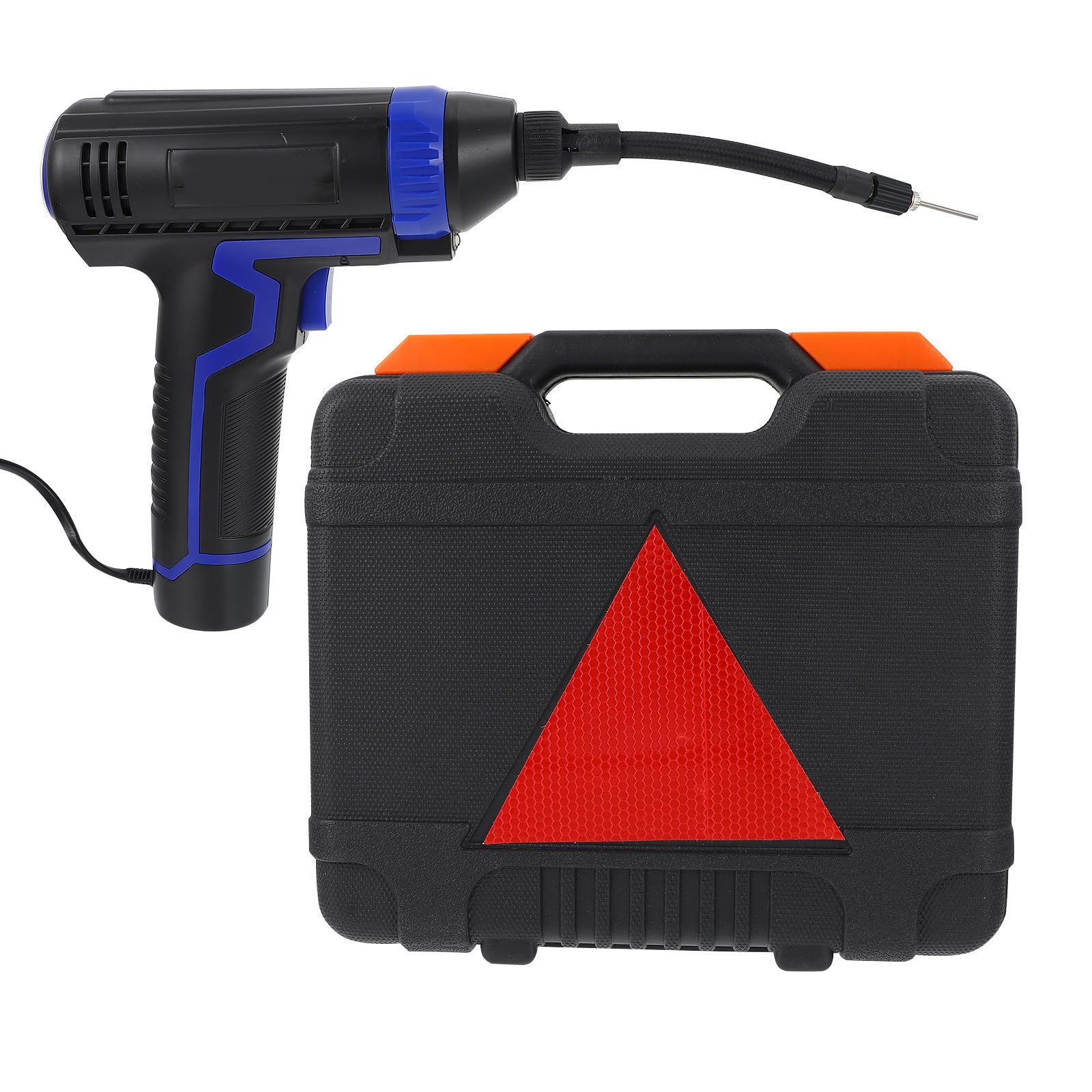 Tofficu Inflador Portátil Compresor de Aire 12.6v para Neumáticos de Coche Carga Rápida, Escala Visible, Material de Metal y Plástico para Uso en Auto y Hogar