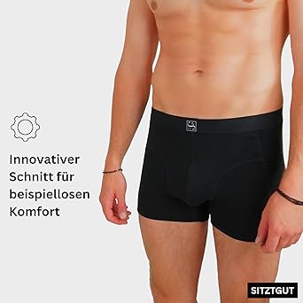 Calzoncillos Bóxer Para Hombre SITZTGUT - Pack De 3 O 6 Unidades - Corte De 7 Piezas, Algodón, Ajuste Perfecto Y Cómodo