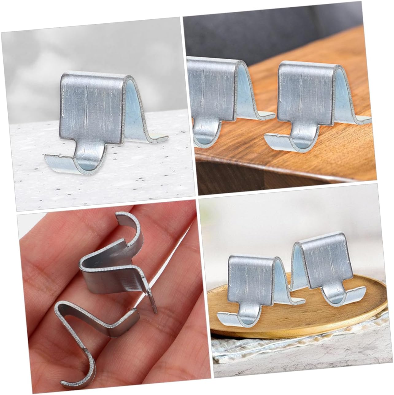 Gadpiparty 100pcs Cabinet Shelf Clips Shelf Support Clips for Shelving Wire Brackets Strong Cabinet Brackets