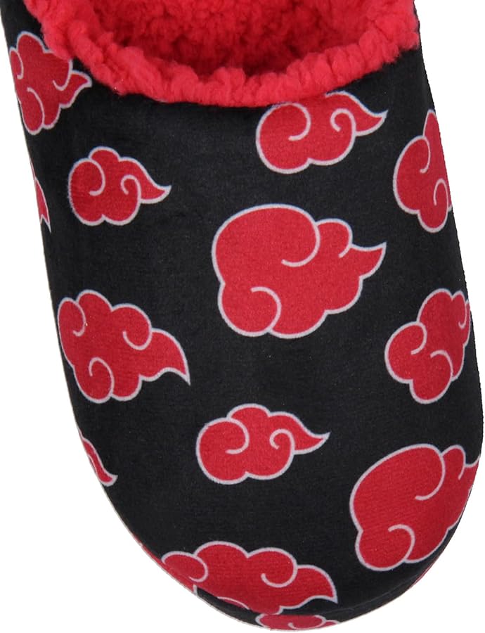 Amazon | NARUTO - ナルト- 疾風伝 ファジースリッパ アカツキ レッド