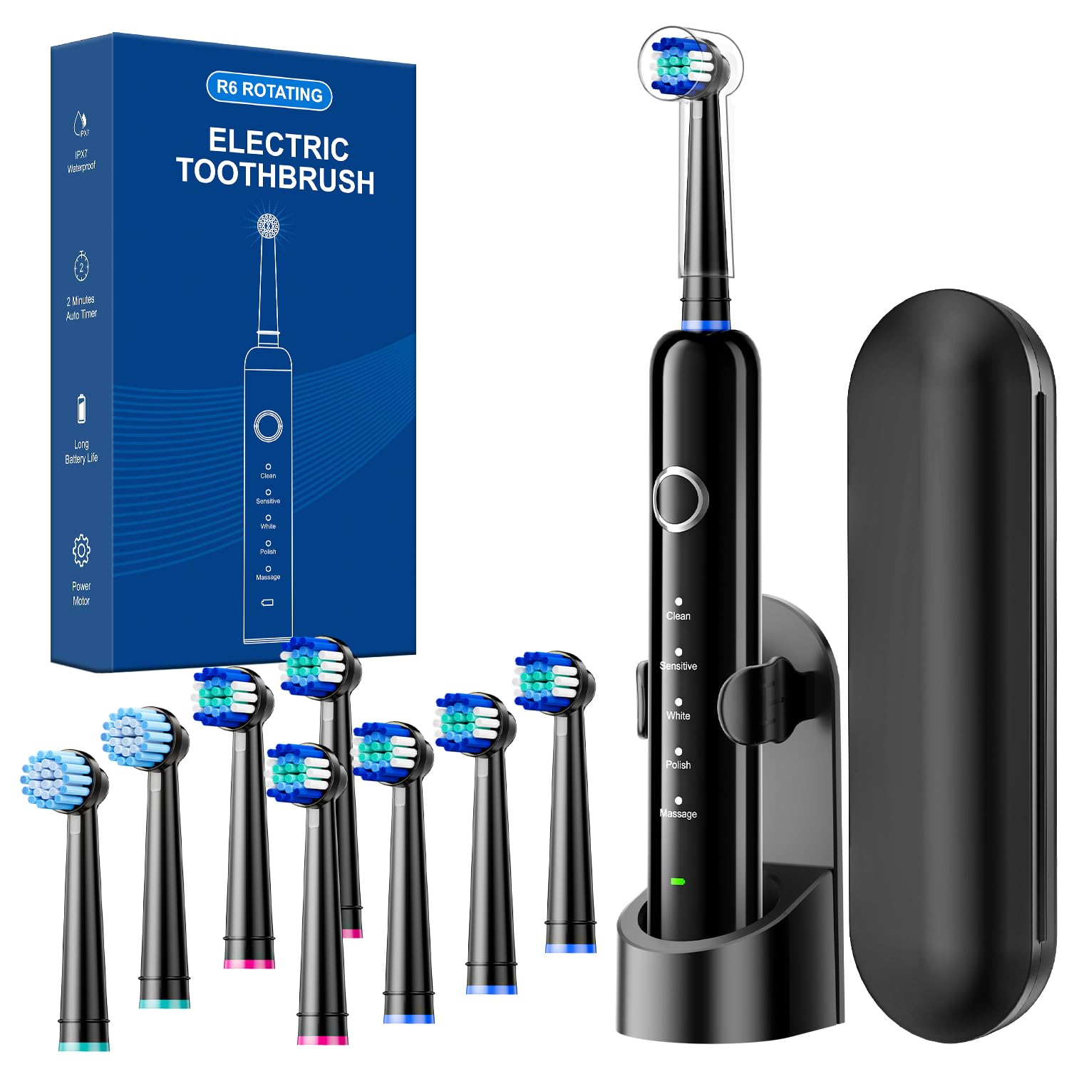 Rtauys Rotating Electric Toothbrush