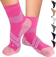 Vista 1 de TechWare Pro - Calcetines para fascitis plantar – Calcetines de compresión de tobillo acolchados, para mujeres y hombres. Funda para tendinitis