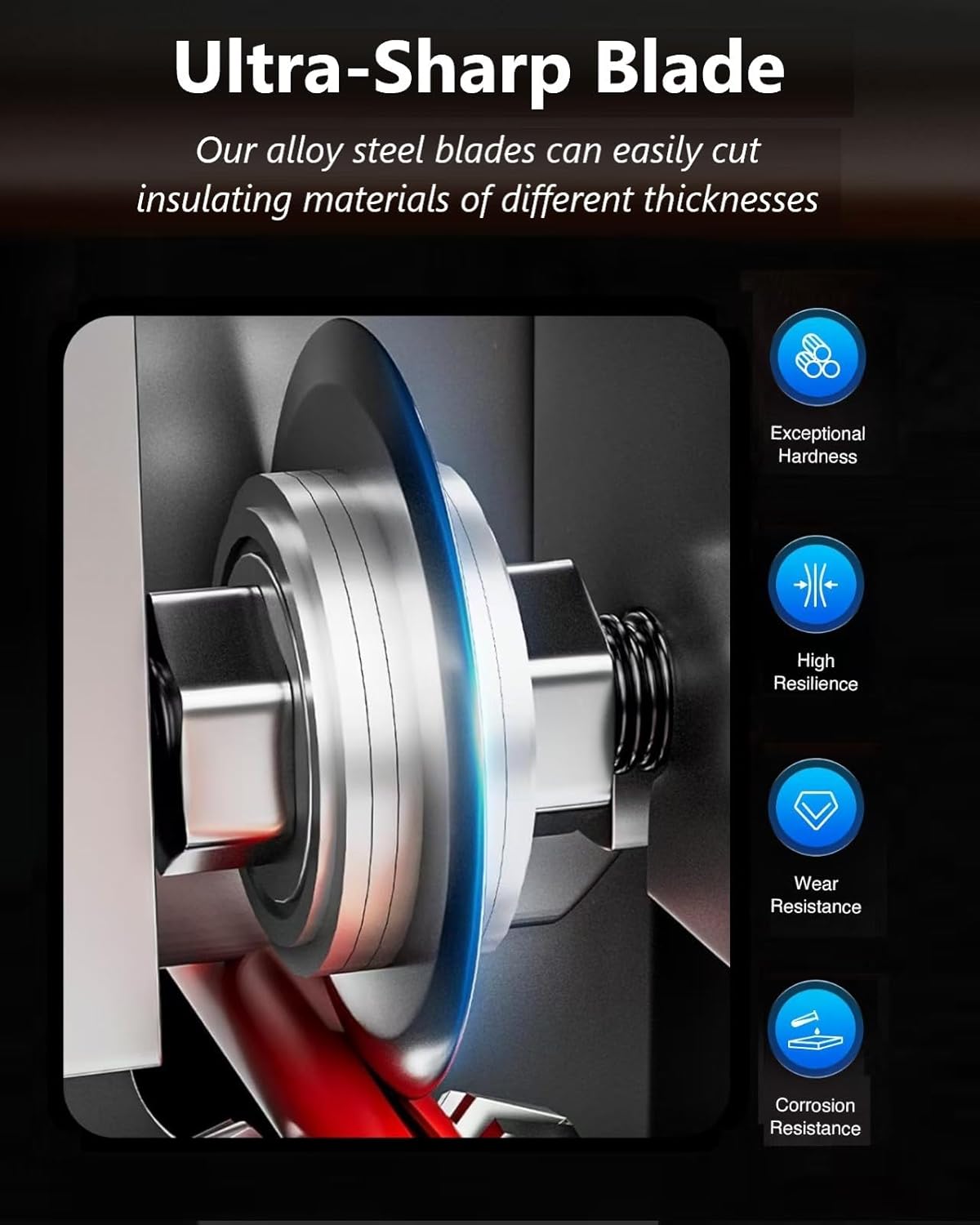 Drill-Powered Wire Stripper Machine 0.06"-1" for Scrap Copper Cable