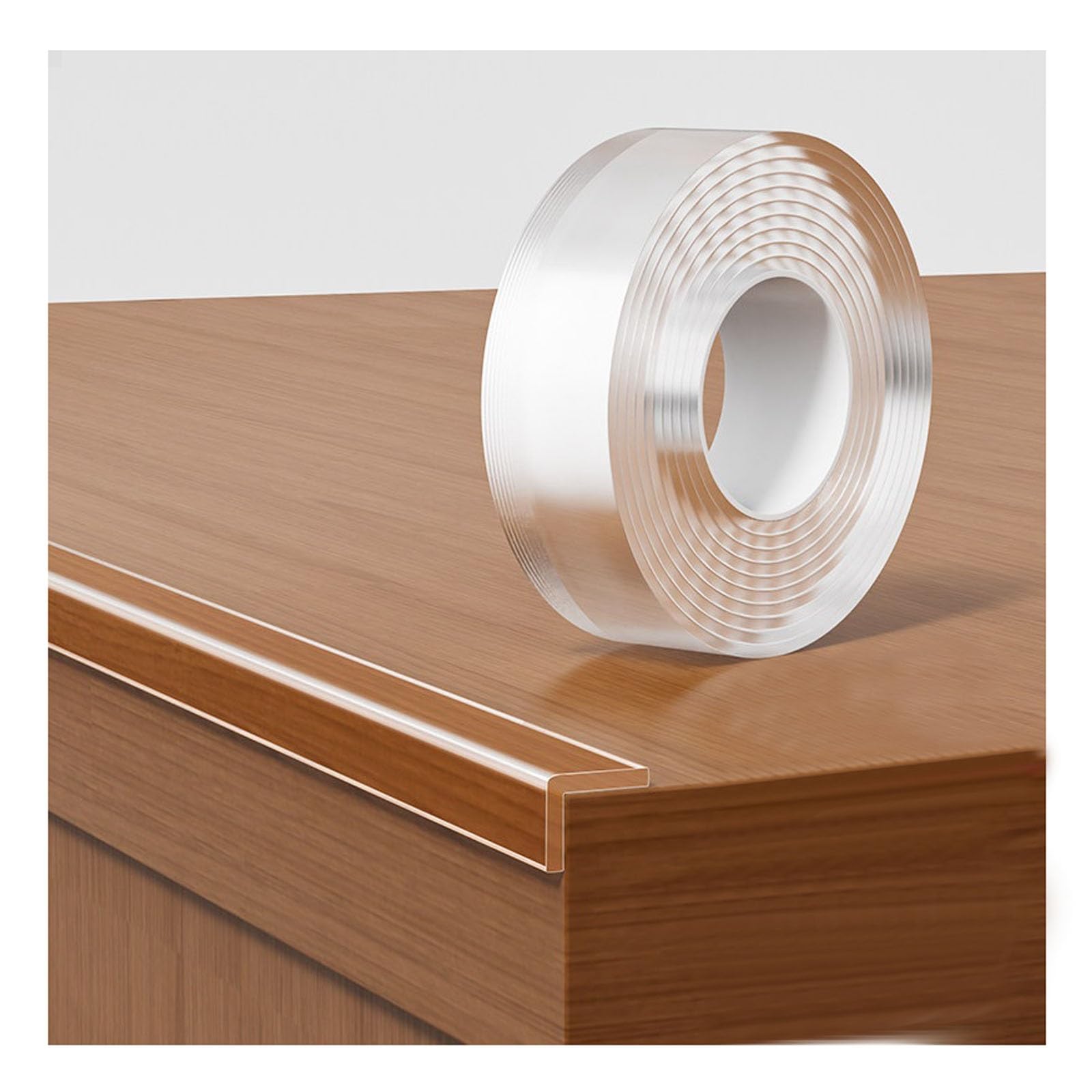 2 Mètres Protections Coin de Table pour Bébé 10cmx2mm, Protection des Bords de Meubles, Pré-adhésif Protection Table Transparent Pré-adhésif PVC Protecteur des Bords Bebe