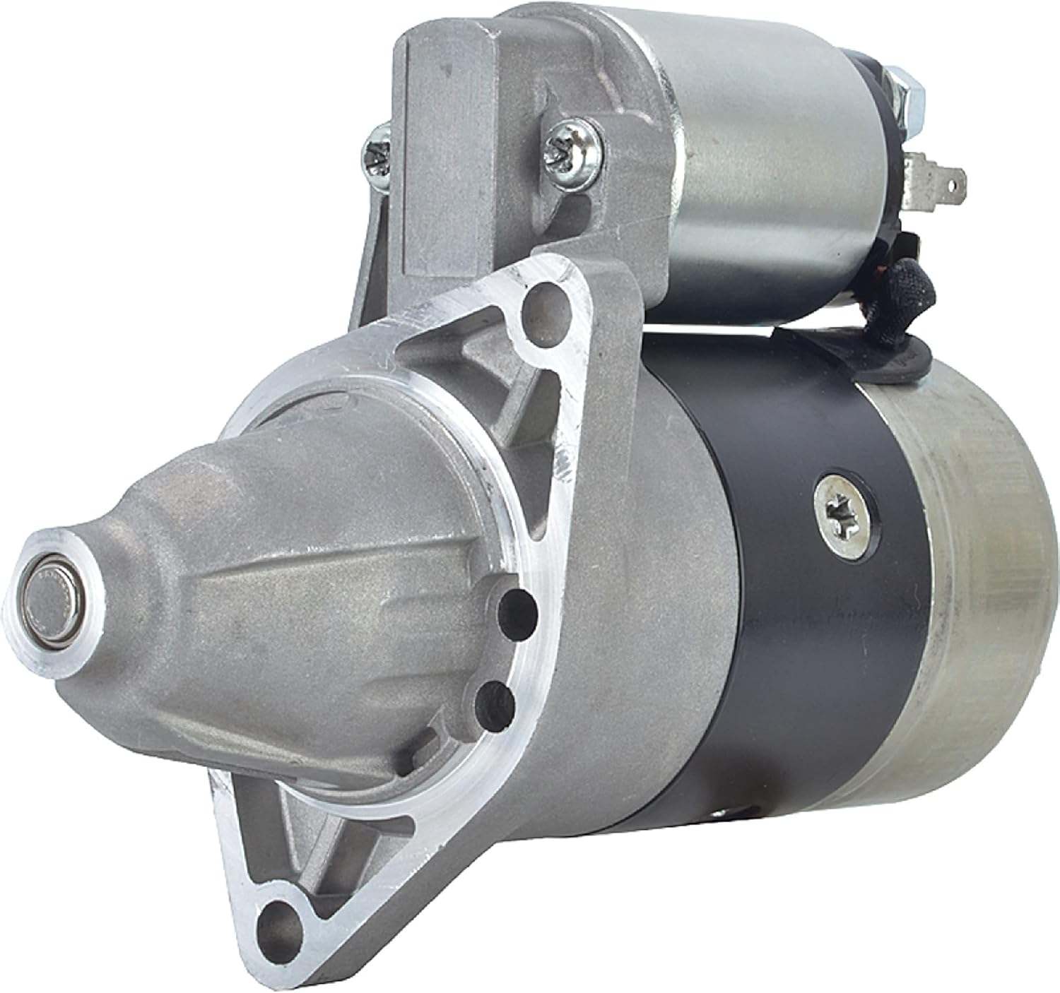 Starter Compatible with/Replacement for 0.6 KW, 12V, 8 Teeth, CCW Rotation Cushman Turf Truckster 12V 19714 103-074 2702893 S-80193 M900397 M2T13481 31100-78A00 91-27-3310