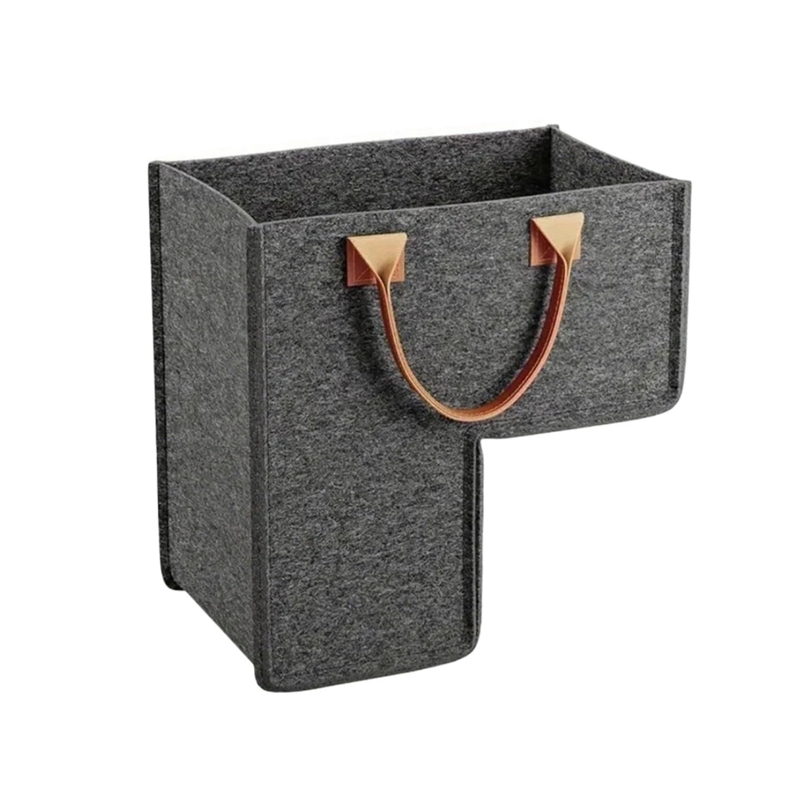 Large Felt Stair Basket For Stairs Folding Laundry Baskets Storage Organizer for Laundry(Color2)