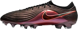 Nike Tiempo Maestro Elite LV8 Firm-Ground Low-Top Soccer Cleats (Black/Hyper Crimson/Laser Orange)