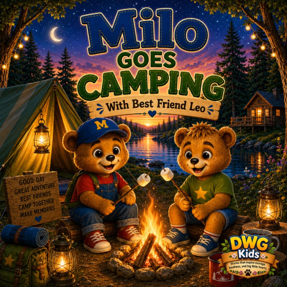 Milo Goes Camping with Best Friend Leo