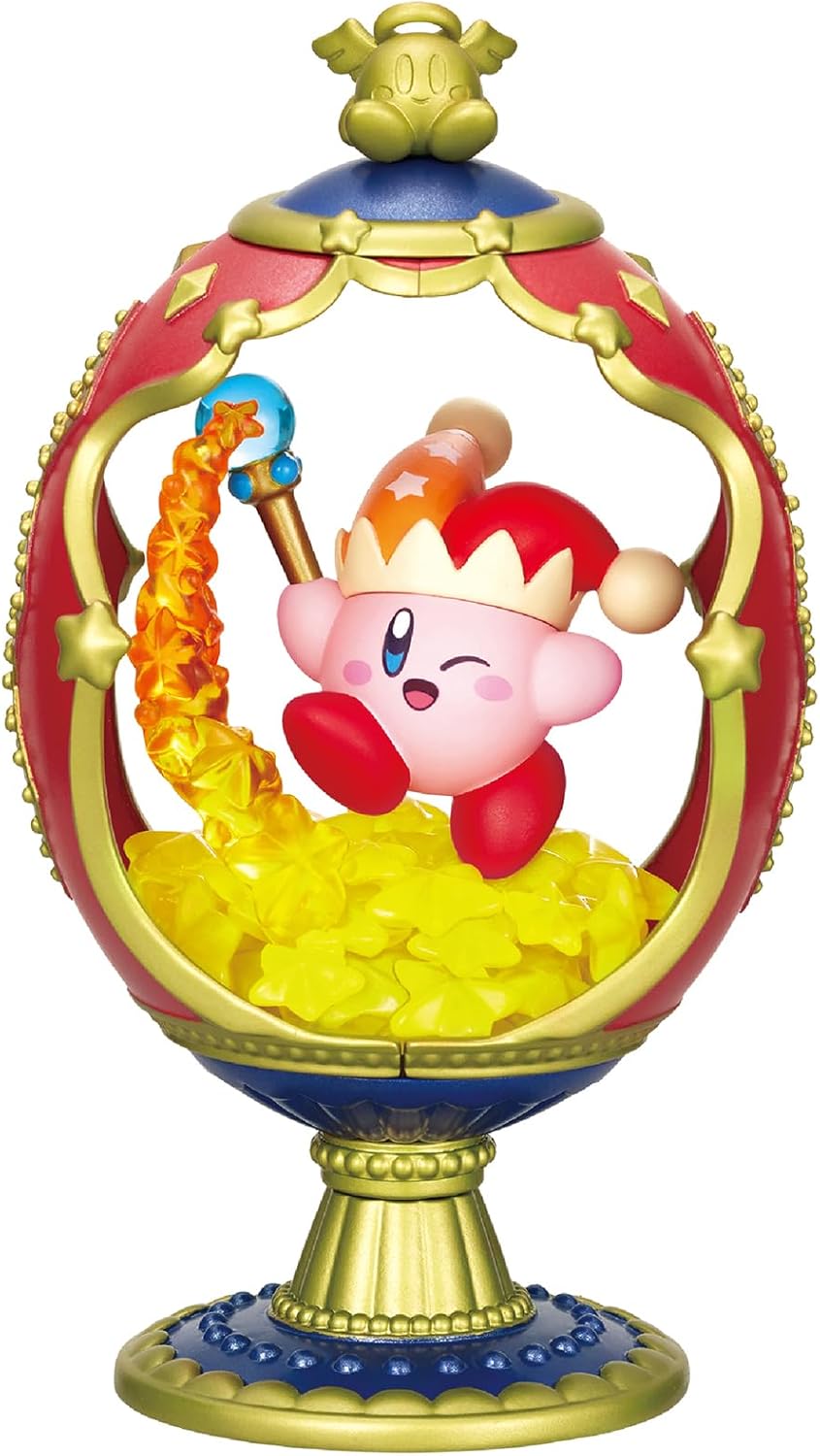Re-Ment Kirby Ovaltique Collection Blind Box- Includes 1 of 6 Collectible Mini Figurines - Fun and Versatile Decoration