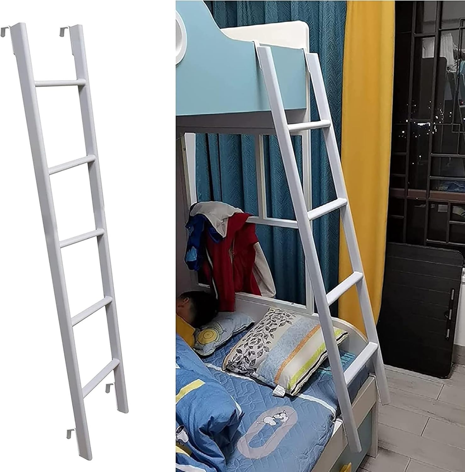 Rv Bunk Bed Ladder Only 40 47 53 57 59 Inch Tall, HangingStyle Metal Loft Step Ldders, Dorm