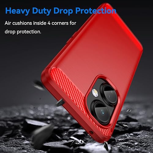 Miniatura 2 de Starhemei Funda para OnePlus Nord N30 5G, OnePlus Nord CE 3 Lite 5G, funda delgada y flexible de TPU suave con absorción de golpes, funda de goma