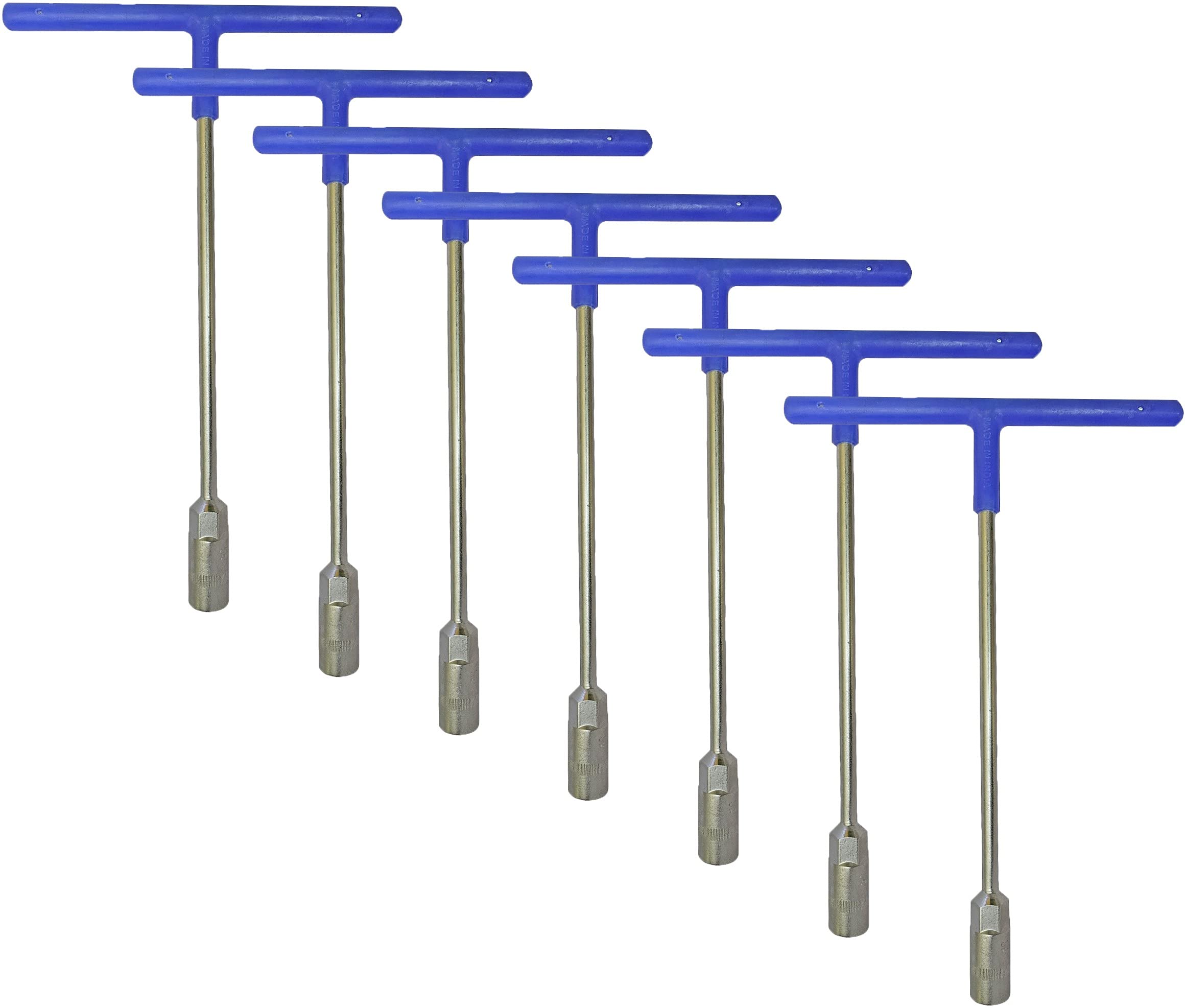 inditrust 7Pcs Hex T-Socket T Spanner Set for Automobiles/Bike/Car Repair Tools Kit Socket Set 8mm to 14mm (Pack of 7) (B08XBXTDFR) Amazon Price History, Amazon Price Tracker
