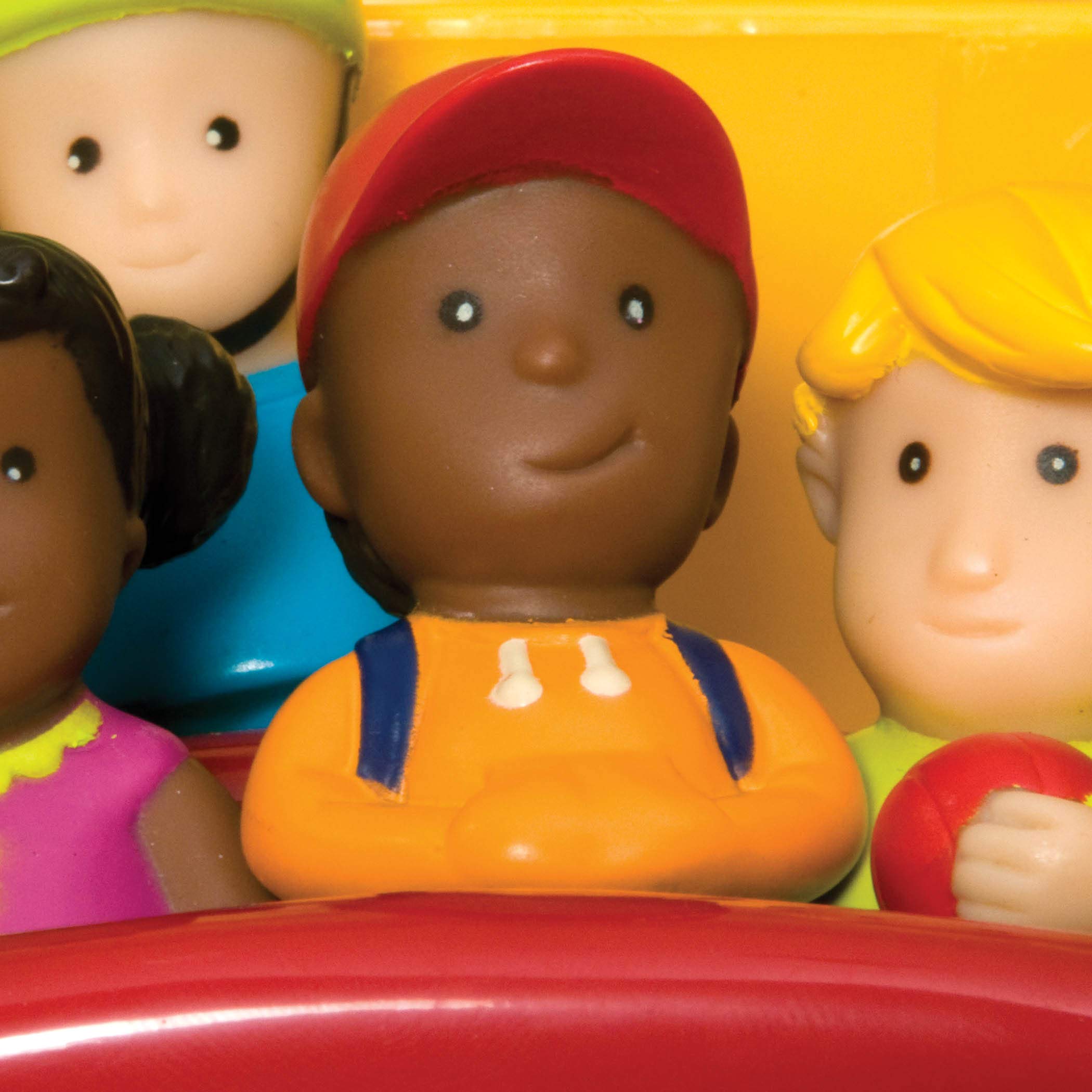 B. toys - Boogie Bus - Bus Scolaire Jaune interactif - Lumières et Sons - Autobus Scolaire pour Tout-Petits et Enfants - Conducteur et passagers - 18 Mois et +