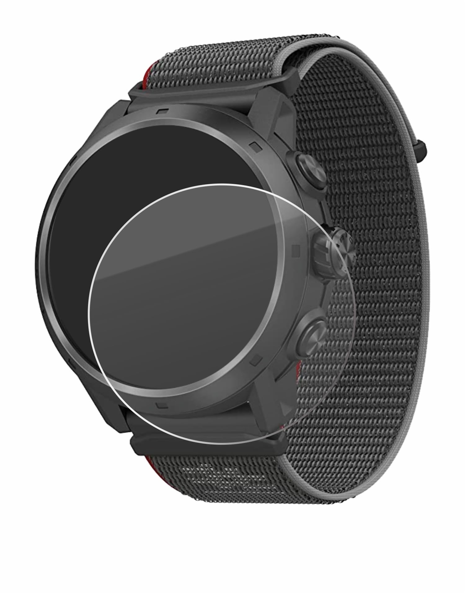 Youniker Confezione da 3 pellicole protettive in vetro temperato per Coros Apex Pro, compatibili con Coros Apex Pro, antigraffio, anti-impronte, senza bolle
