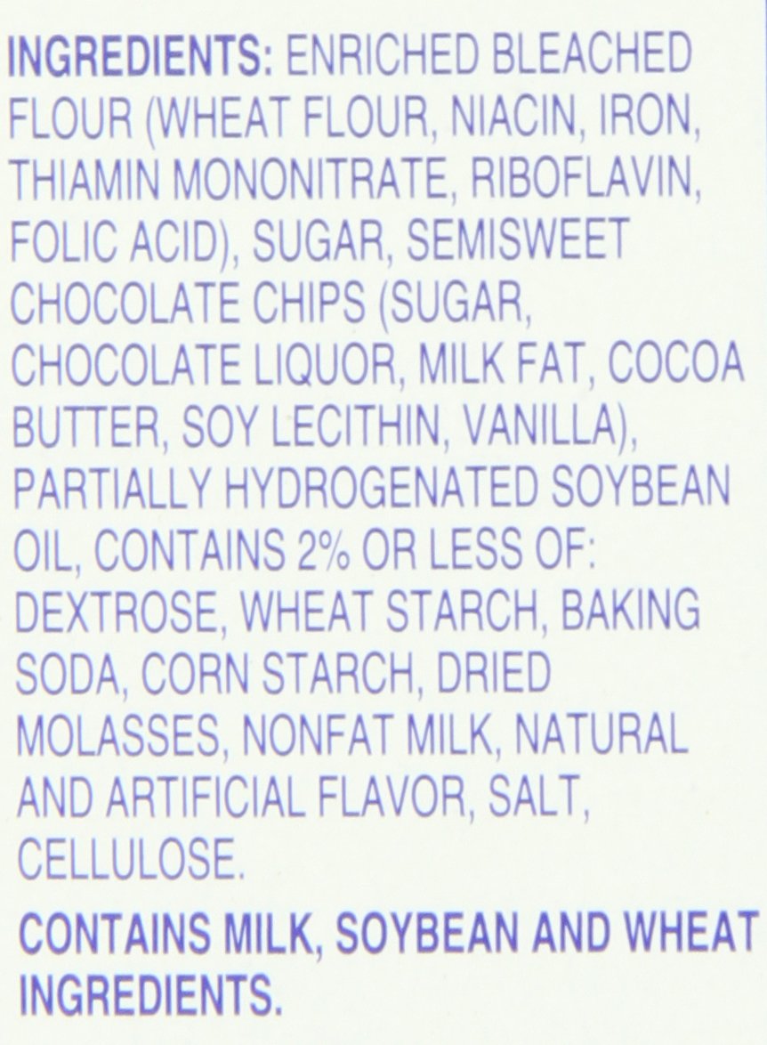 Pillsbury Chocolate Chip Cookie Mix, 17.5 Ounce (Pack of 12)