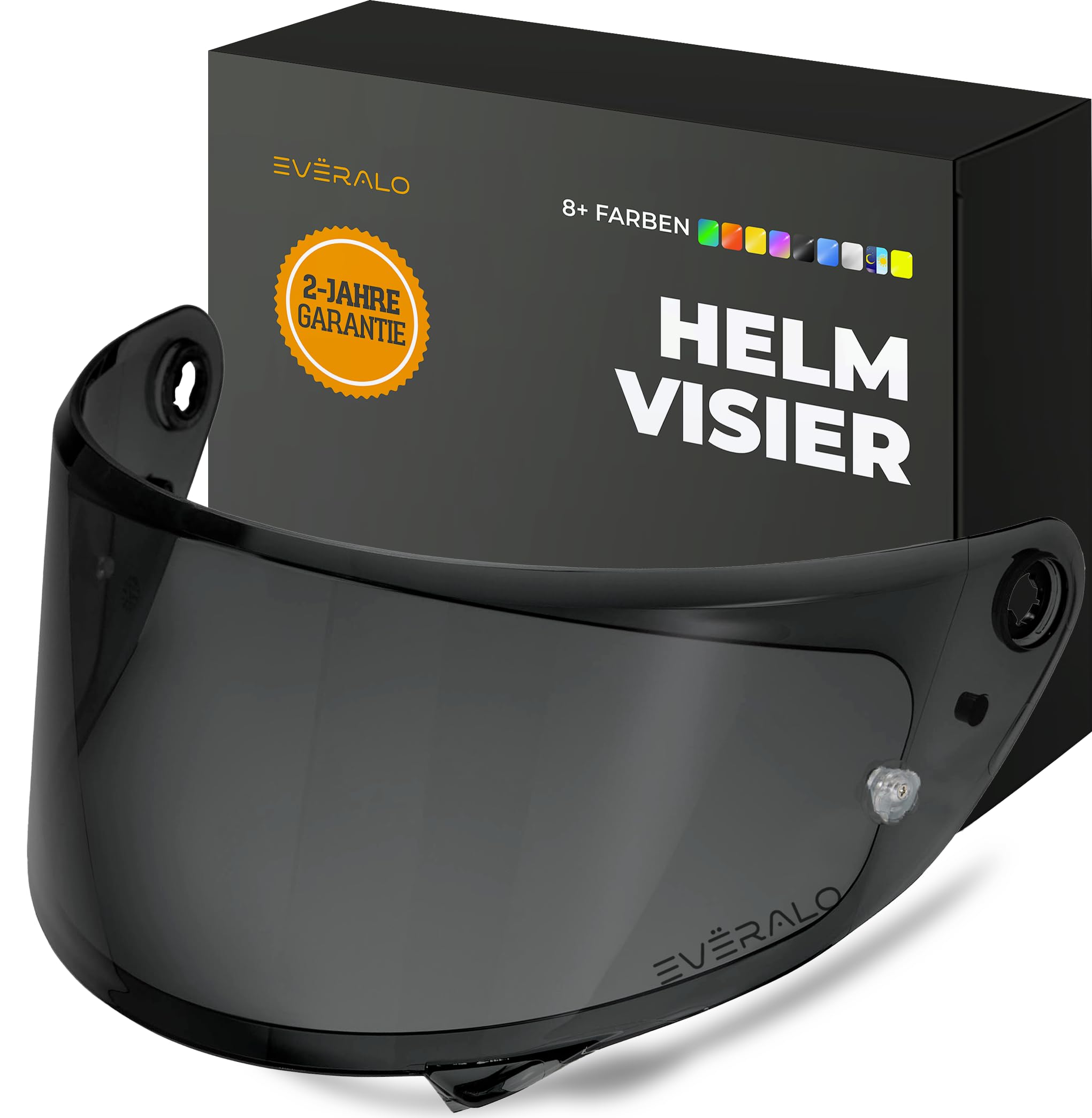 kompatibel mit Visier Hjc RPHA 1 - RPHA 1 V2 CARBON - HJ35 (Dark Schwarz)