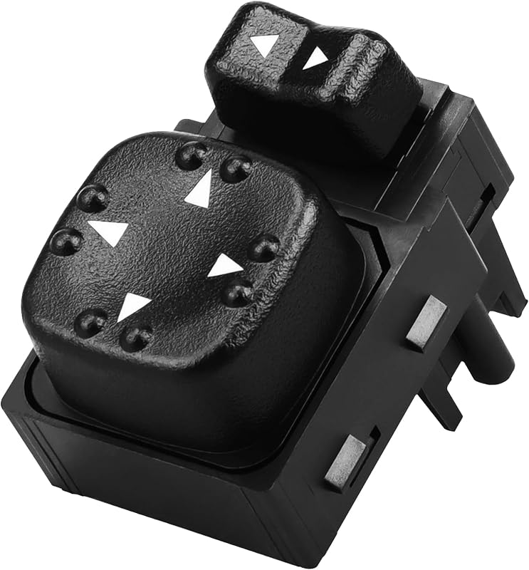 Interruptor do retrovisor elétrico A-NAFTULY 901124 para Chevy Silverado, GMC Sierra e SUVs – 1 unidade