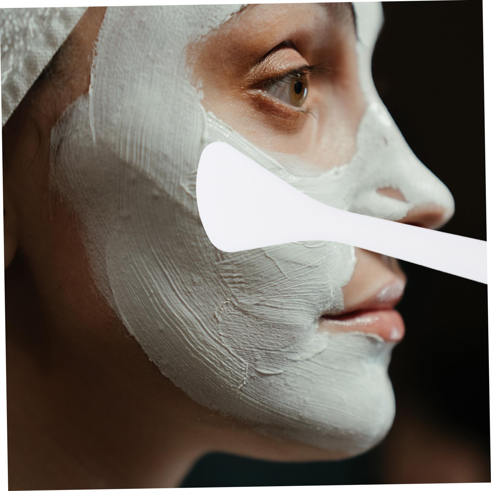 MAGICLULU 320 Piezas Cuchara espátula para crema espátula cosmética para el cuidado de la piel crema de mantequilla herramienta de espátula de maquillaje espátula para el cuidado de la piel