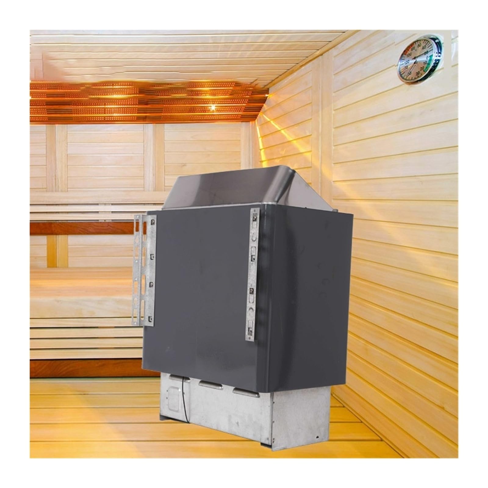 9KW 8kw 6kw 4,5kw 3kw Domowy piec do sauny Sucha para, piec Sauna Piec do potu Sprzęt do potu Podgrzewacz Sprzęt do gotowania na parze do domowego SPA(3KW 380V)