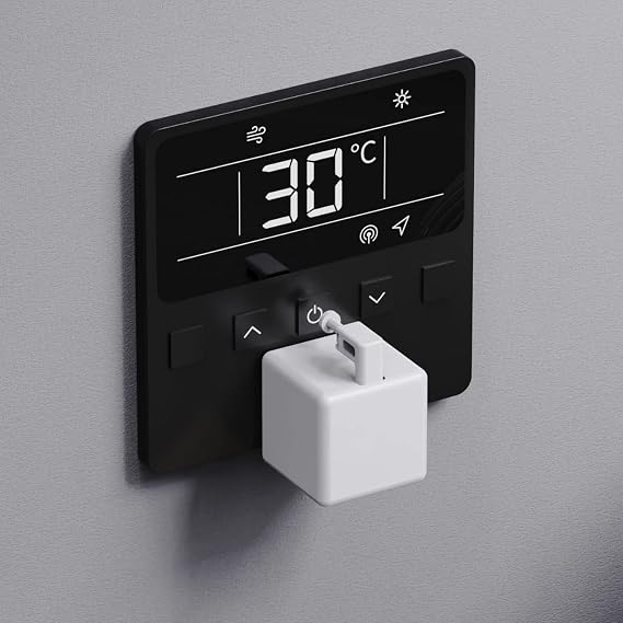 Smart Switch Pusher, Universal Finger Robot Switch Multipurpose Bluetooth Smart Switch Push Rod for Assistant, Built-In Battery Applicable to Multiple