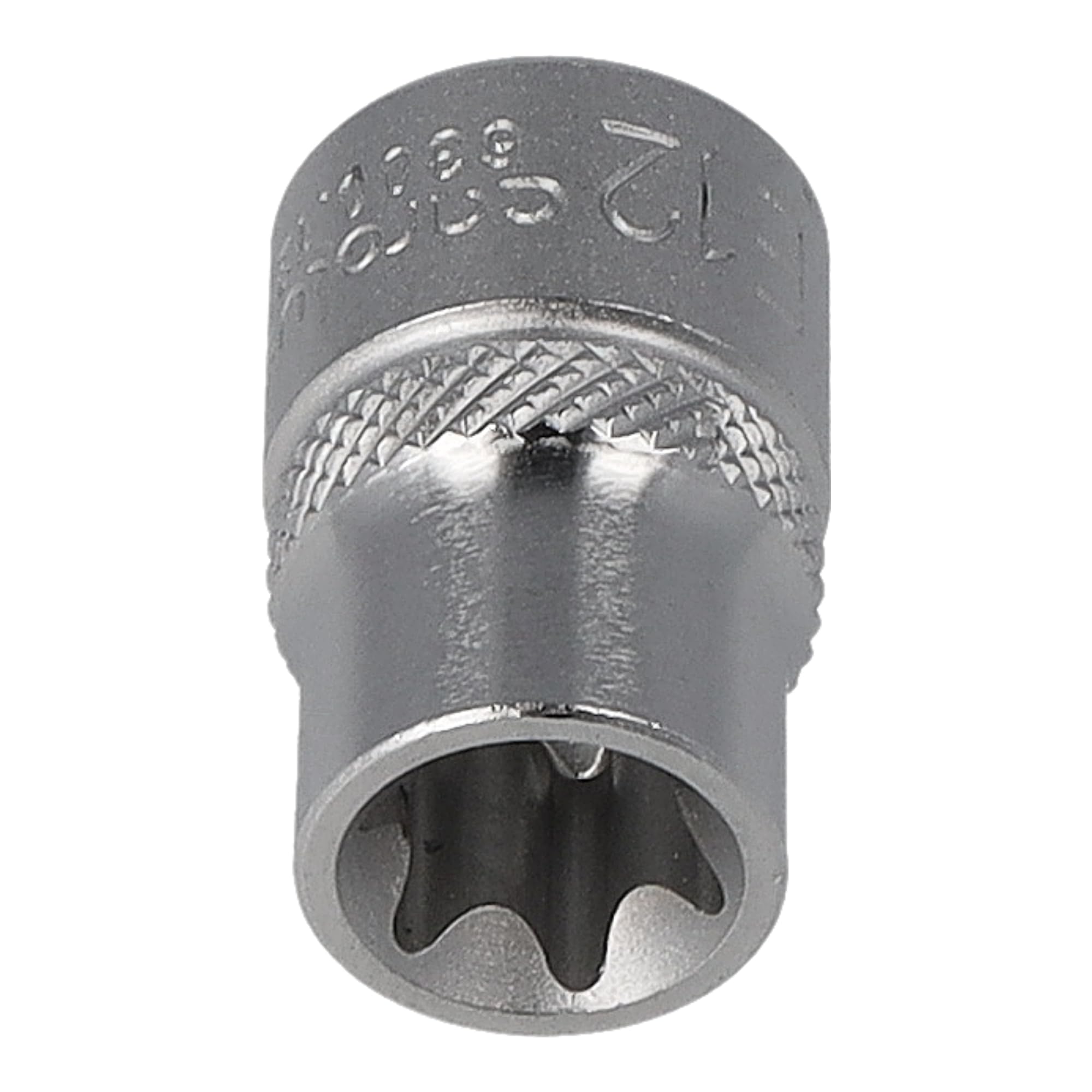 CAROLUS Steckschlüsseleinsatz 1/2' Torx E12 – 38 Mm, Mit Kugelfangrille Für Sicheres Arbeiten