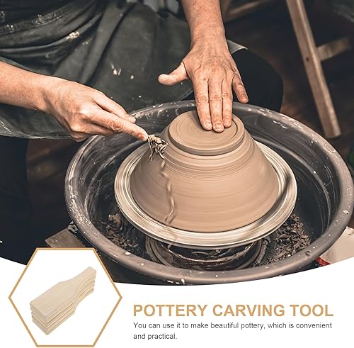 Miniatura 4 de Herramientas de tallado de madera, 5 piezas, tabla de madera sin terminar para artes, manualidades, hermandad, fraternidad, decoración del hogar,