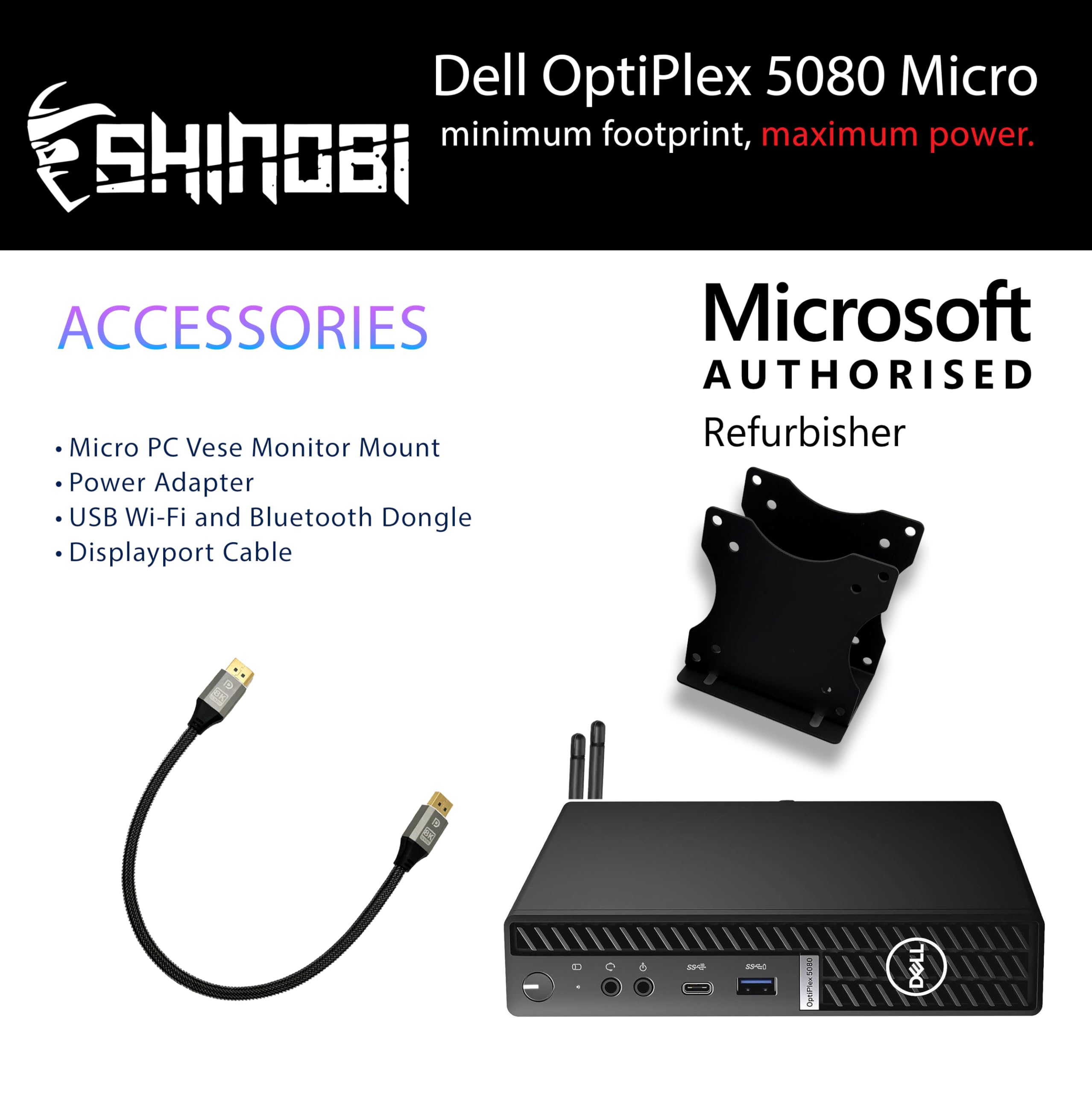 Amazon.com: Dell OptiPlex 5080 Micro PC | Intel Core i5-10500T