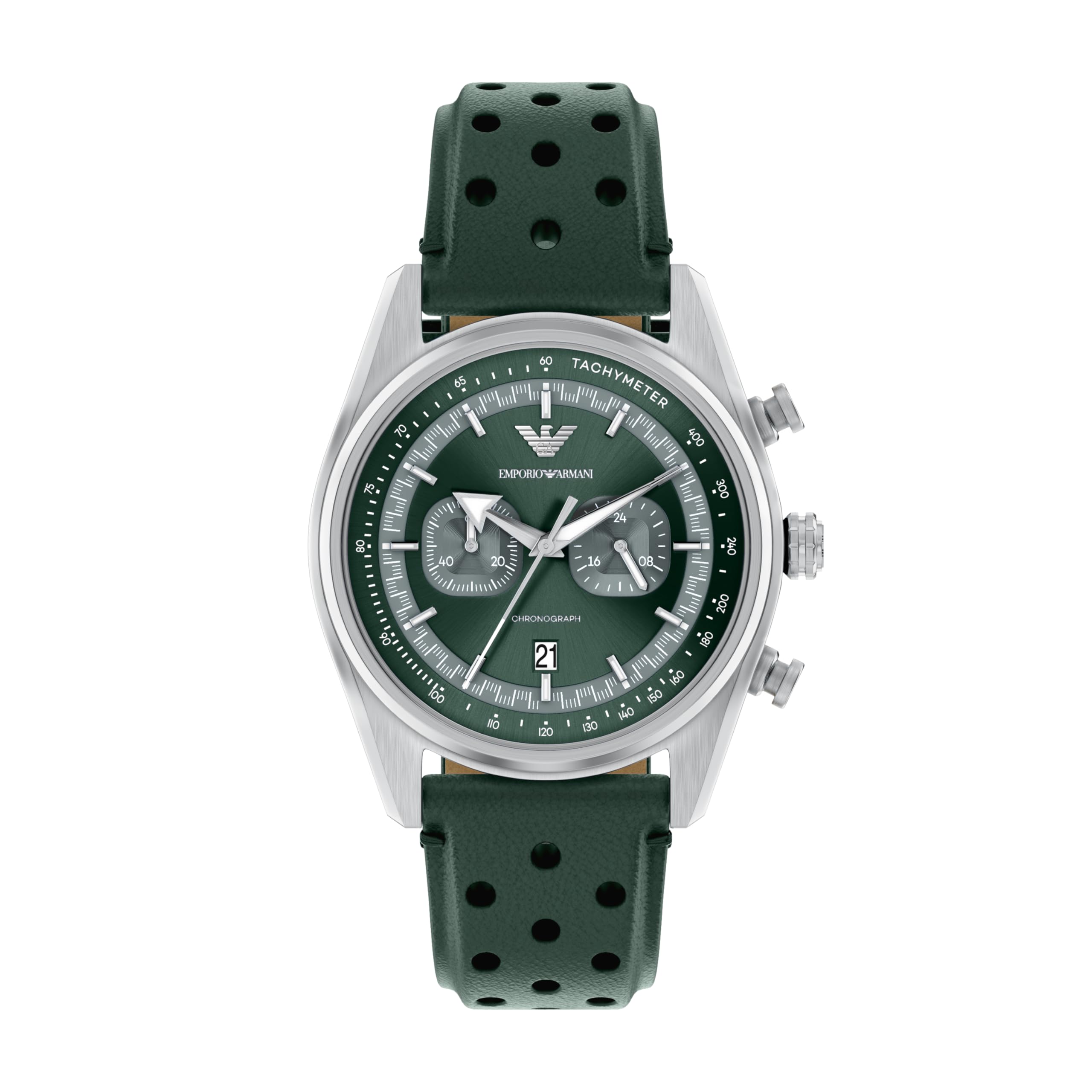Emporio Armani Multicolored Quartz Chronograph Watch