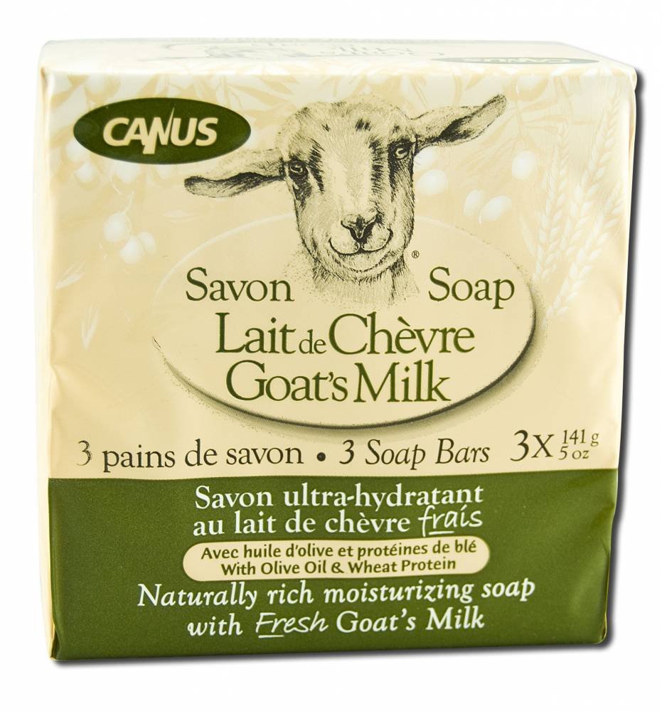 Canus Goats Milk Soap With Olive Oil And Wheat Protein | Desertcart  Seychelles, image size:931x1000