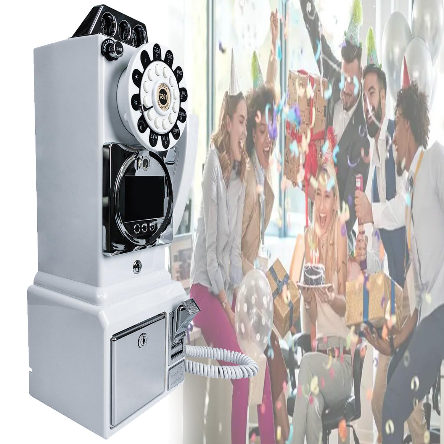 Libro degli ospiti audio e video per matrimoni, registra messaggi audio e video in HD, con schermo da 3,5 pollici, conserva le tue occasioni speciali, per una varietà di feste memorabili. White-128G