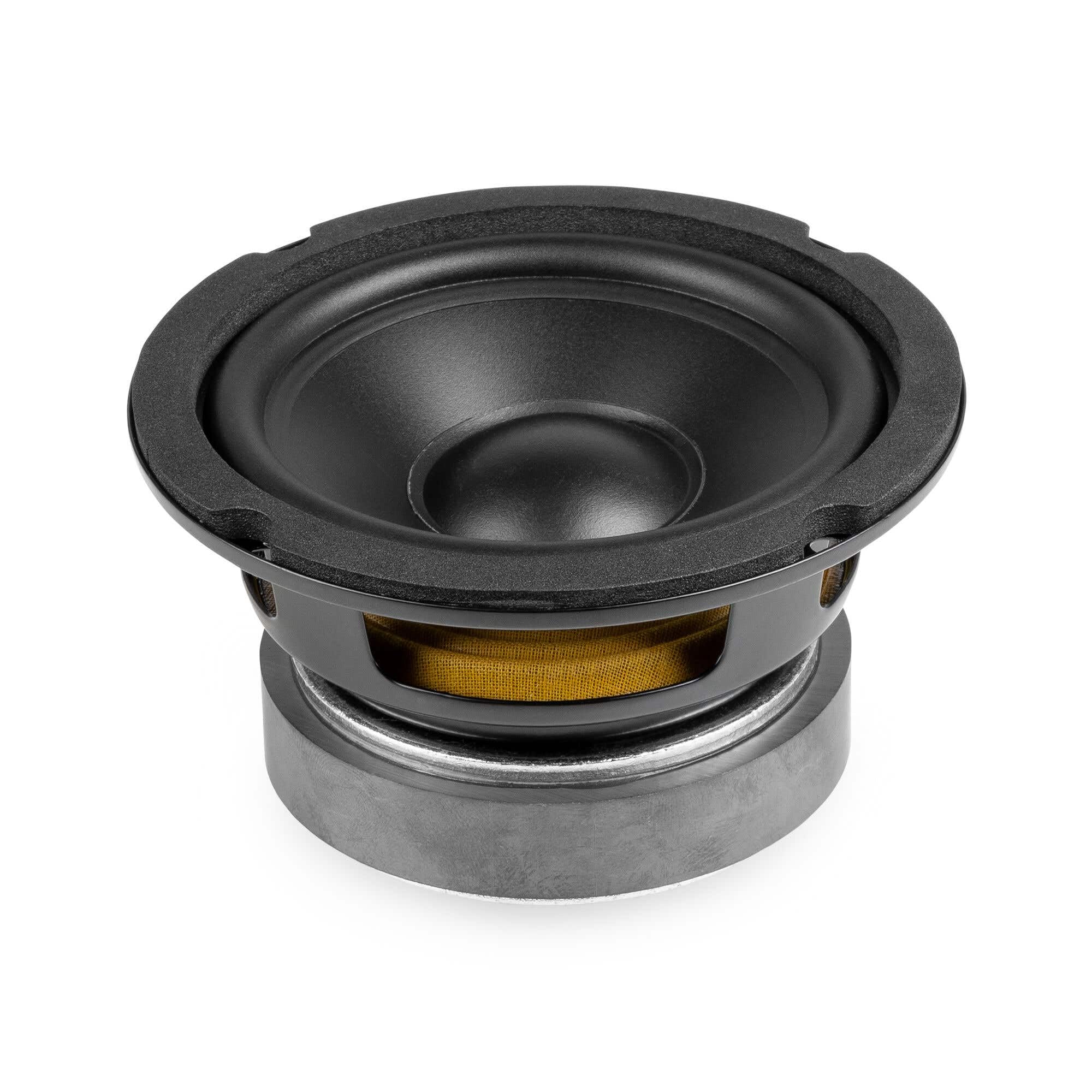 VONYX WPP10 Woofer pour Enceinte, 10 cm, 8 Ohms, Puissance 100 Watts, Membrane Polypropylène, Suspension Caoutchouc, Idéal pour Réparer Un Haut-Parleur ou Construire Votre Propre Enceinte