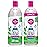 Baby Bottle Soap & Dish Soap Refill by Dapple Baby, Fragrance Free, Plant Based Dish Liquid for Dishes & Baby Bottles - Hypoallergenic Soap, Liquid Soap Refill, 30 Fl Oz (Pack of 2)
