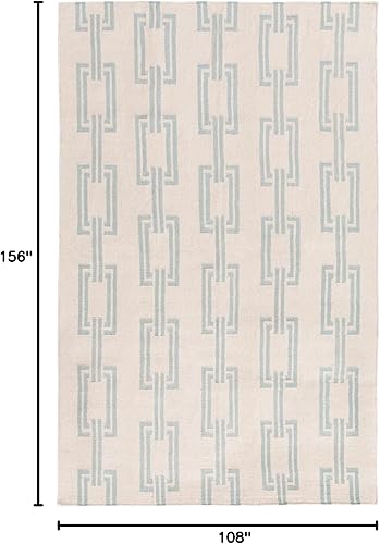 Miniatura 9 de Mark&amp;Day - Alfombras de área de 9 x 12 pulgadas, color verde olivo claro, alfombra verde y beige para sala de estar, dormitorio o cocina (9 x 13