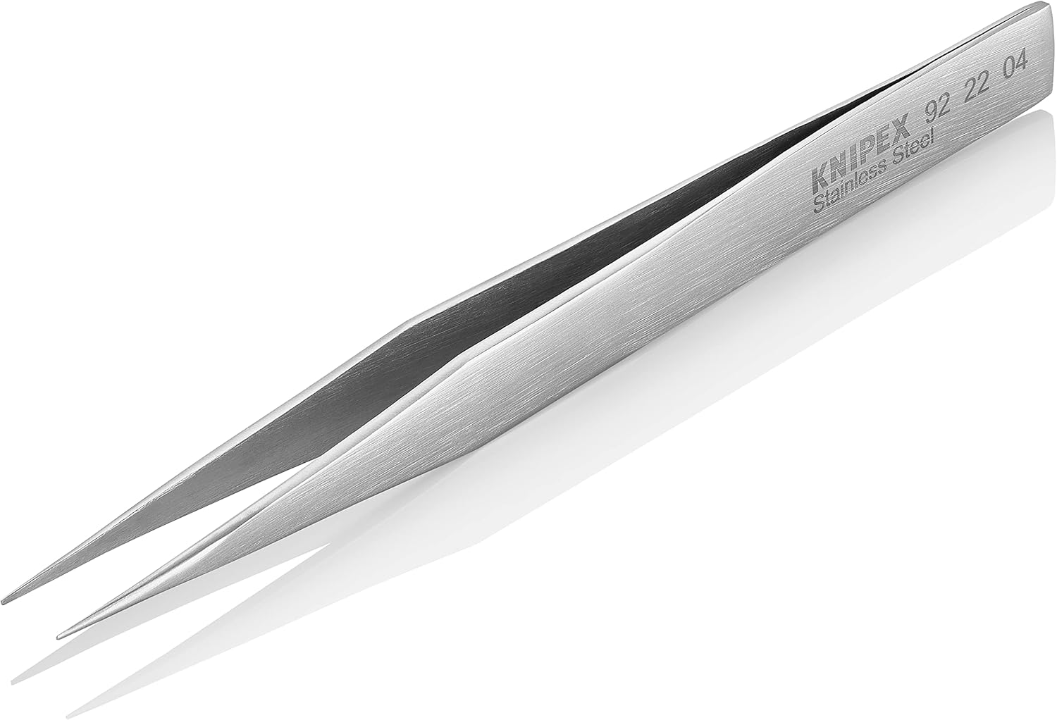 Knipex 92 22 04 Precision Tweezers with slim tips 5,12"