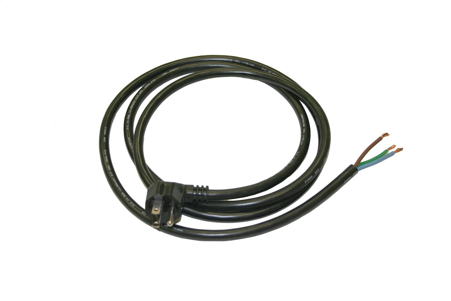 Interpower 86410015 North American Angled NEMA 515 Power Cord, Angled