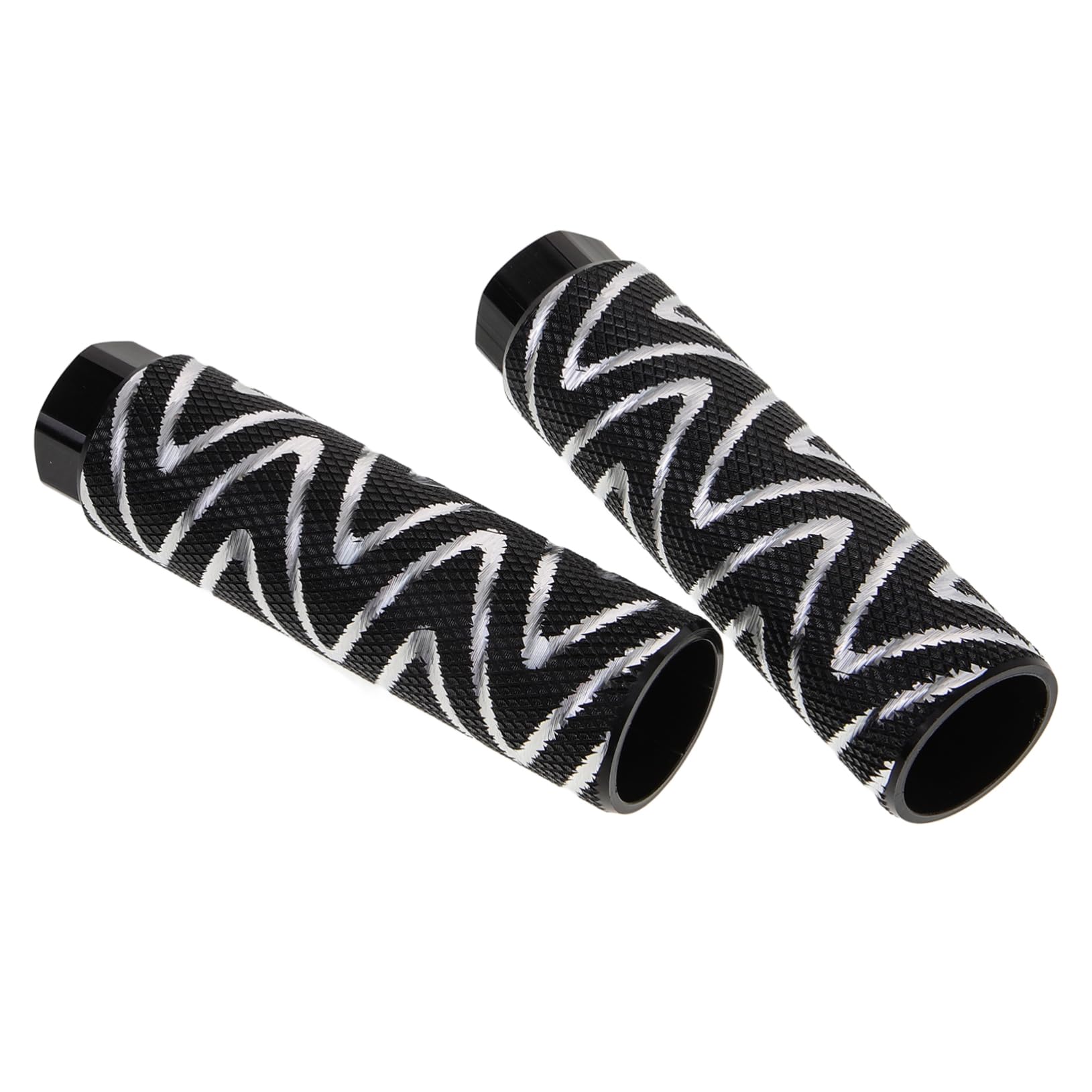 KOMBIUDA Replacement Bike Pegs 1 Pair Anti-Skid Aluminum Alloy Cycling Rear Foot Stands for Bicycles Mountain Bikes Road Bikes