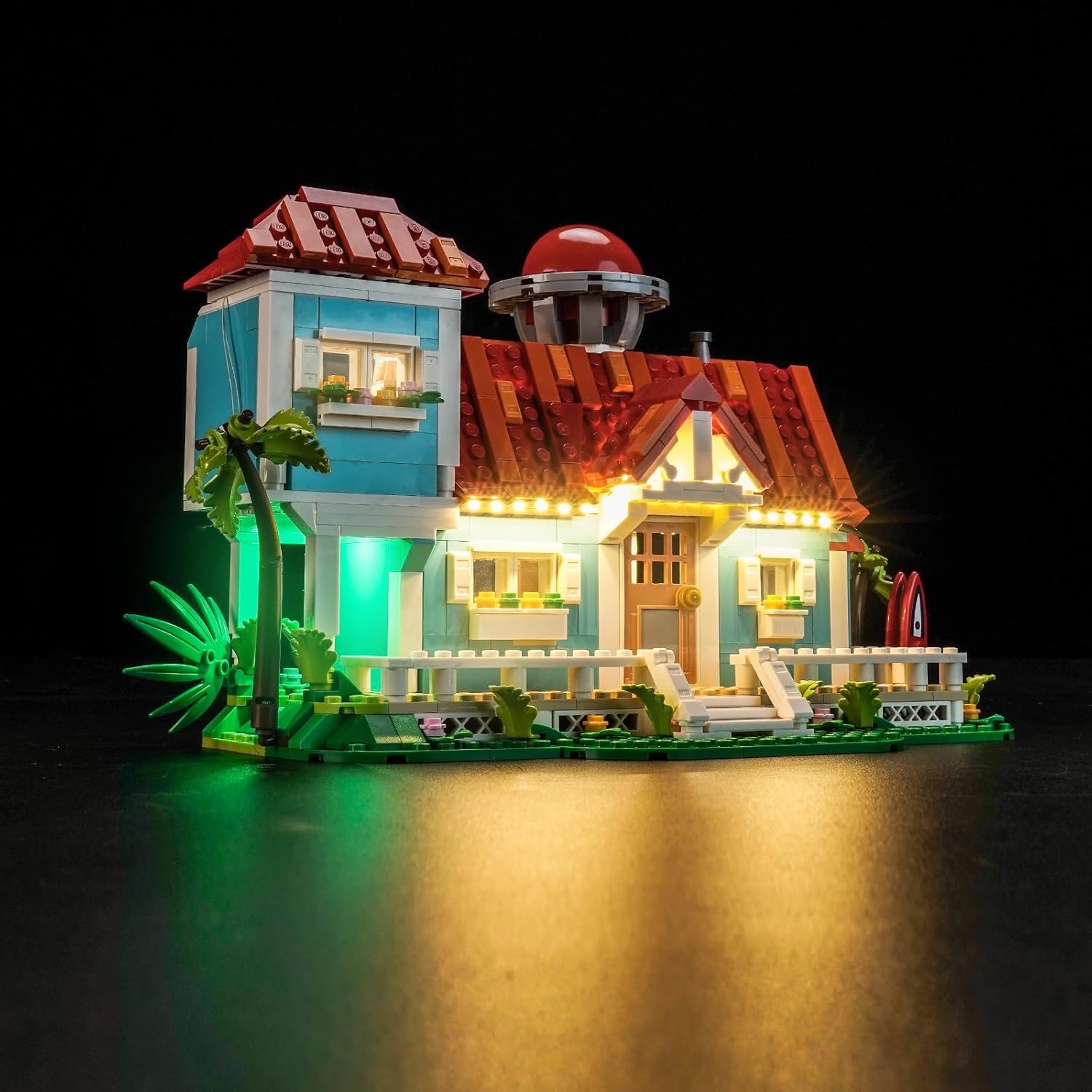 LED Lighting Compatible with Lego 43268 Lilo and Stitch Beach House - JUST Lights, Light Kit Compatible with Lego 43268, NOT Included The Model Set