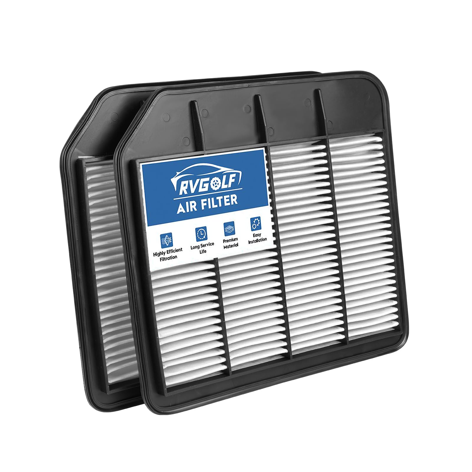 2PCS Engine Air Filter Fit for 2017-2024 Nissan Armada 5.6L