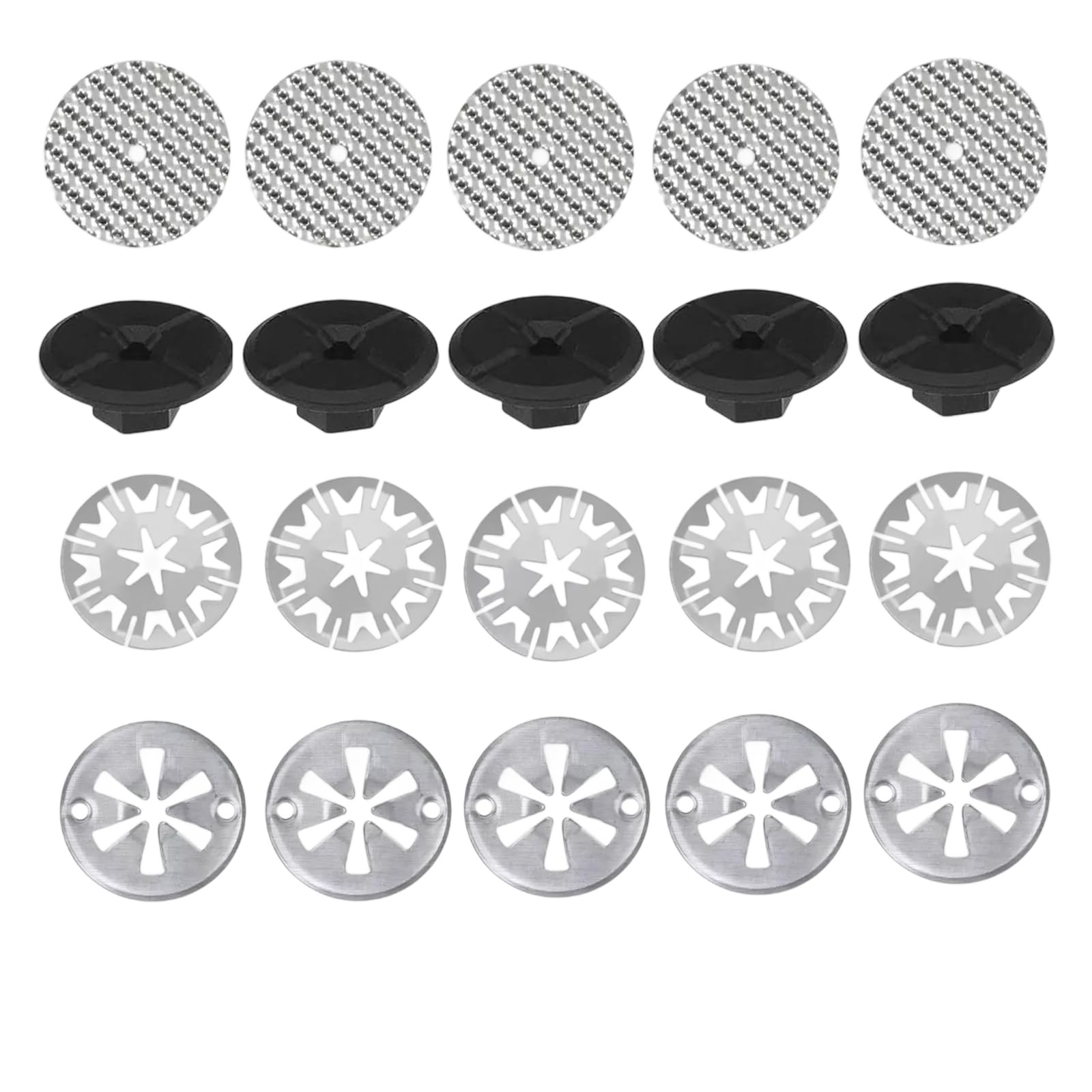 Hdoytxxm H Eat Fastener N90796501 / N90796502 Quick-Install Mounting Discs For Mechanical & Automotive Use Eat Repair Set