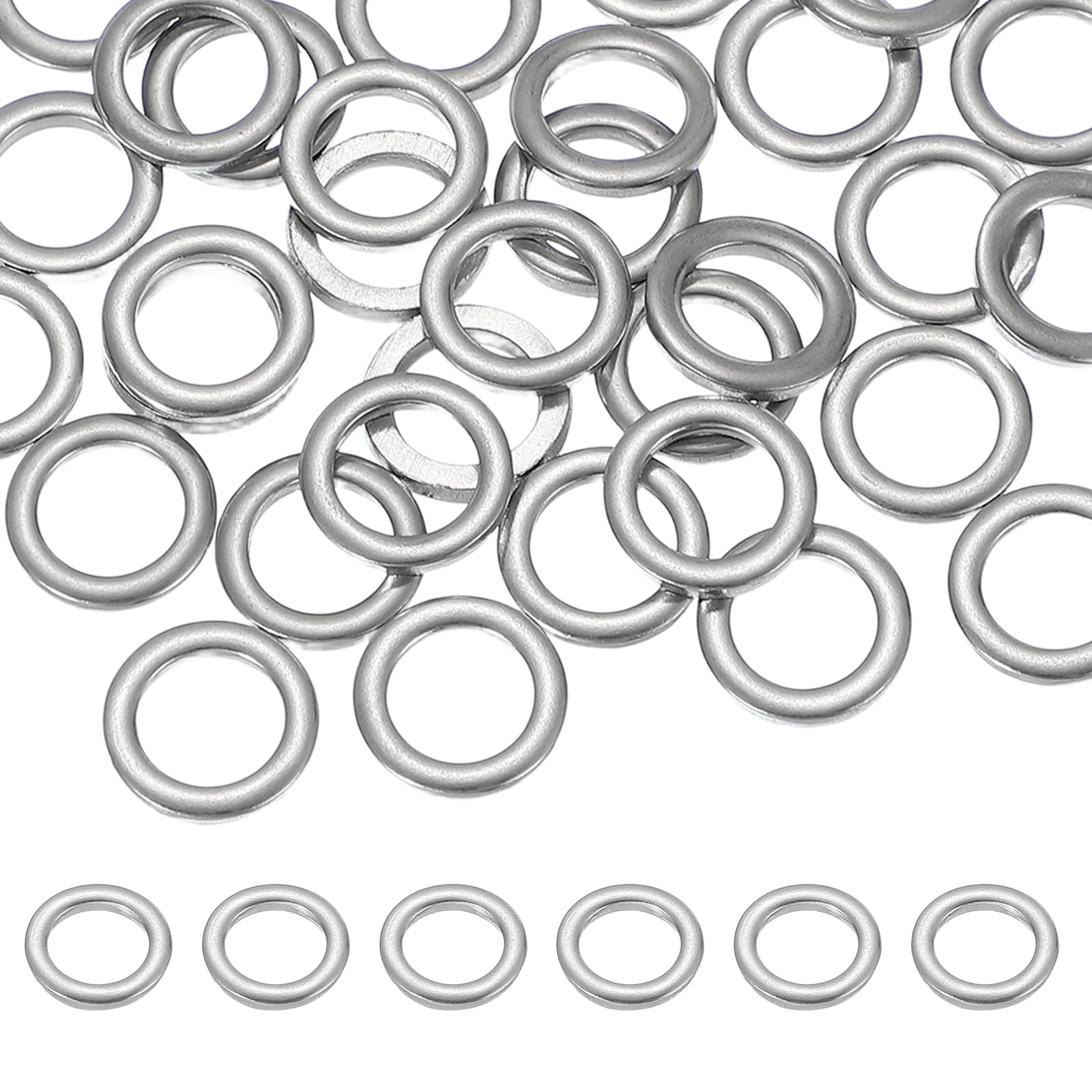 PATIKIL M8 x 12mm Metal Screw Washers Set, 36Pcs 304 Stainless Steel Flat Washers for Screws Bolts Factories Home Outdoor Projects