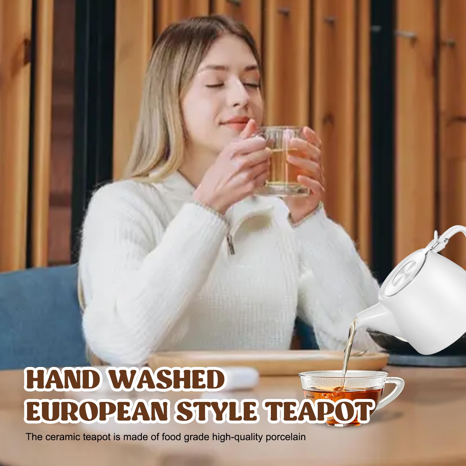 Thaise Theepot - IJzeren handvat - De Sfeerbrenger Thaise Theepot - IJzeren handvat - De Sfeerbrenger