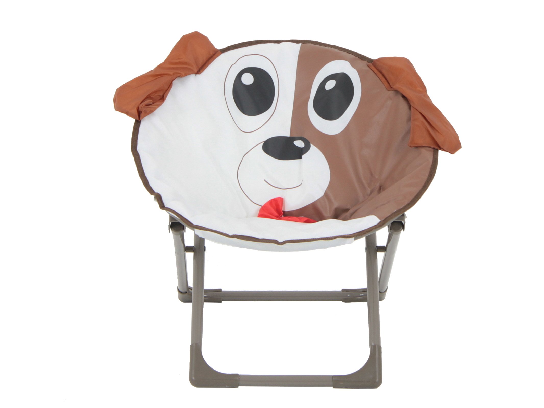 Chaises pliantes chien marron Dajar avec assise ultra légère