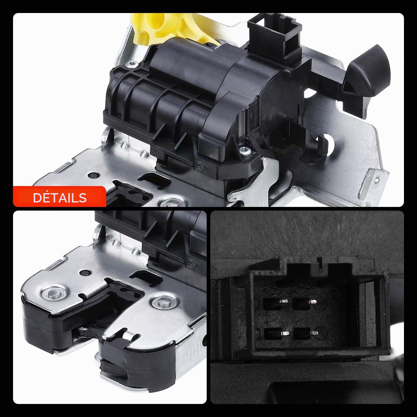 Frankberg Serrure de Coffre hayon Compatible avec P.a.s.s.a.t Variant 3G5 CB5 T.i.g.u.a.n AD1 AX1 T.o.u.r.a.n 5T1 Golf VIII CD1 Golf VIII Variant CG5 DB5 Remplacer# 5TA827505C