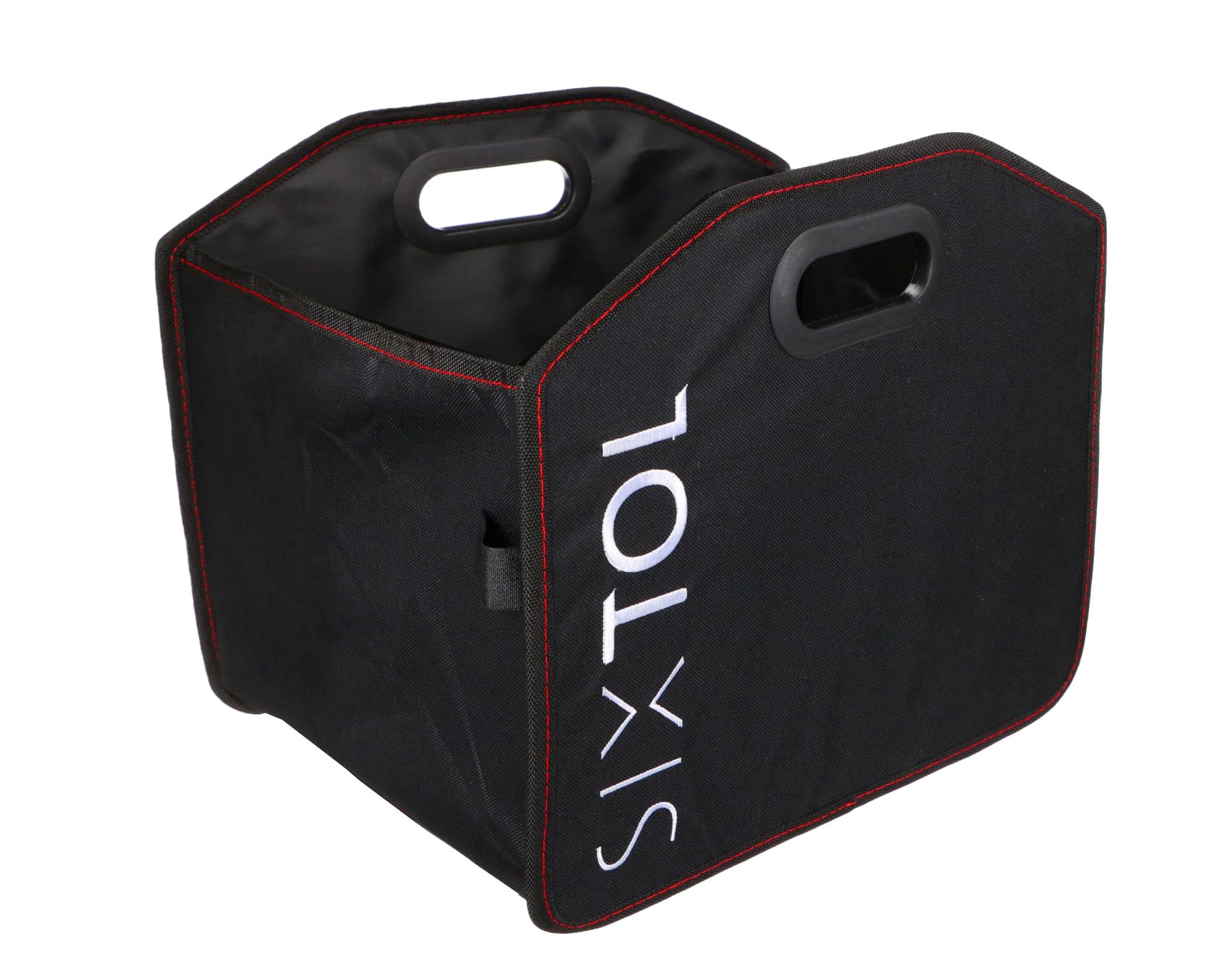 SIXTOL Compact 1 Foldable Car Boot Organiser with 1 Compartment, Black